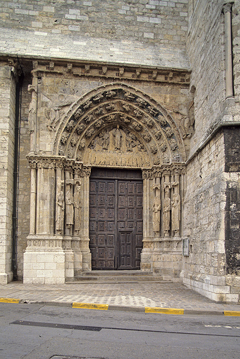 Exterior, south door