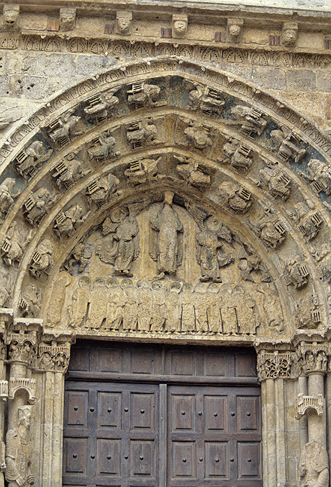Exterior, tympanum, south door