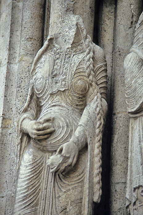 Exterior, south door