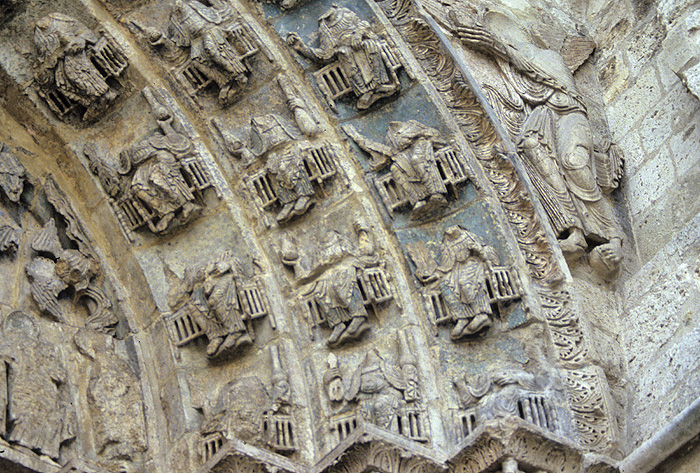 Exterior, south door