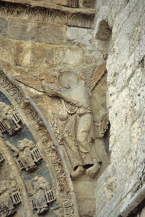 Exterior, south door