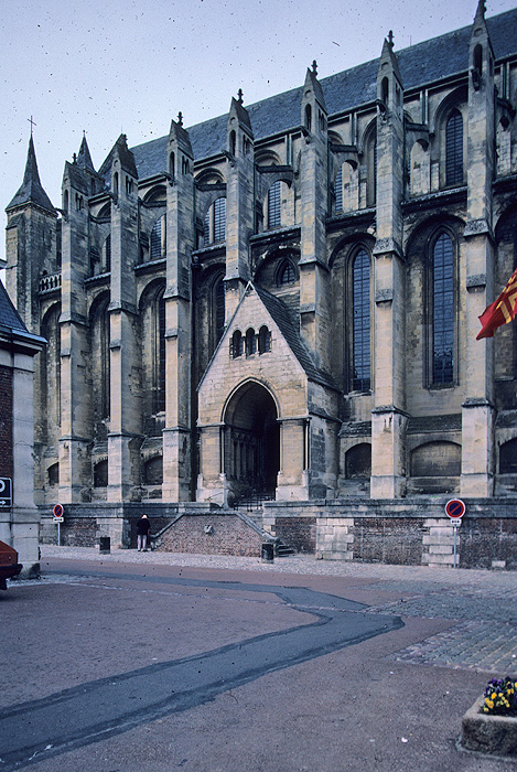 Exterior, from south