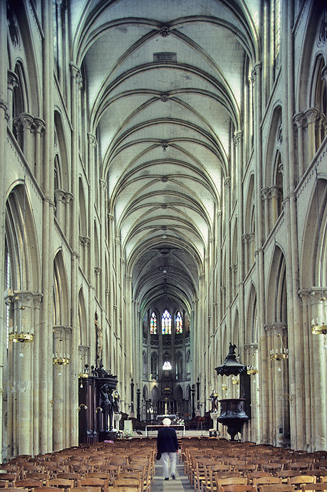 Interior, from west