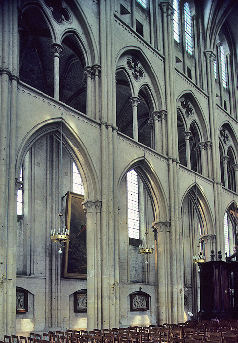 Interior, north wall