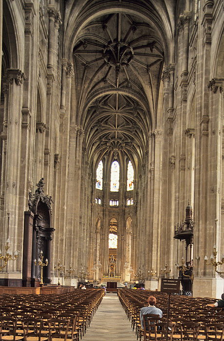 Interior, from west