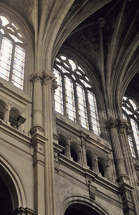 Interior, north wall
