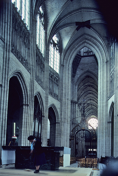 Interior, from east