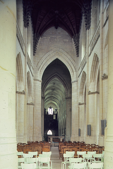 Interior, from east