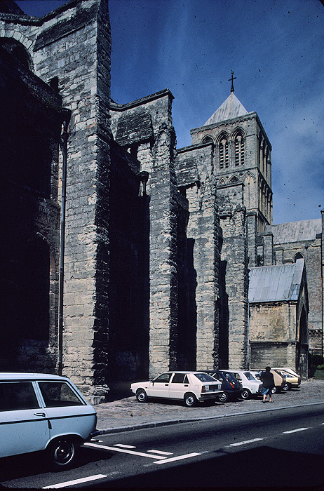 Exterior, south side