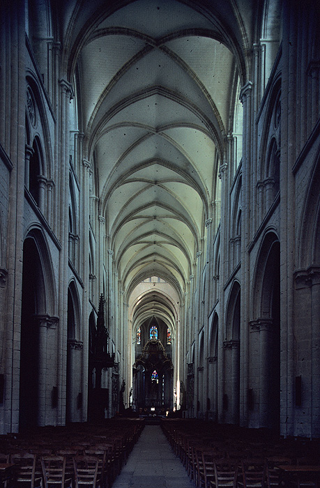 Interior, from west