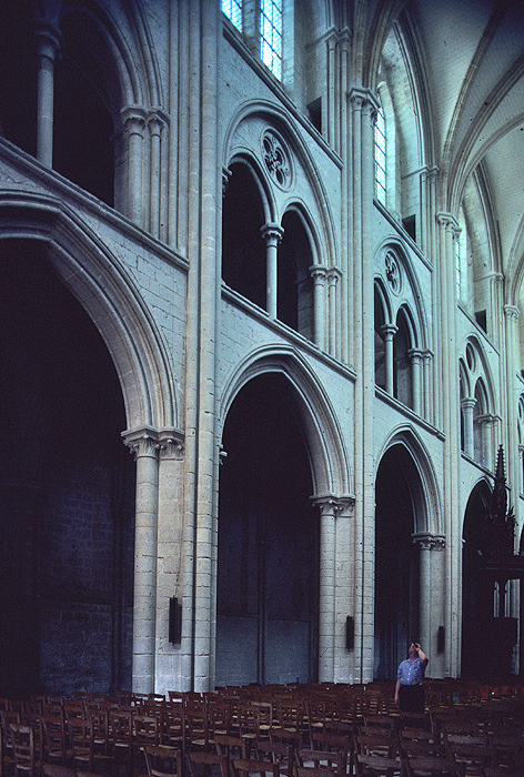 Interior, north wall