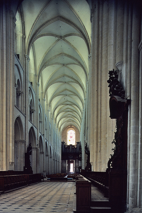 Interior, from east