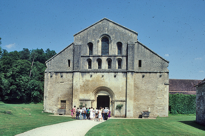 Exterior, facade of chapel