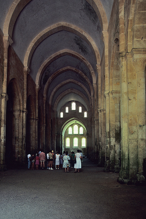 Interior, chapel, from west