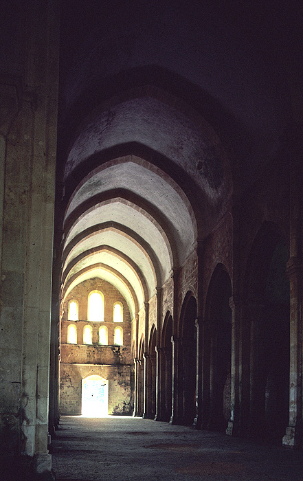 Interior, chapel, from east
