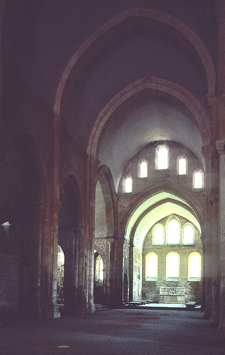 Interior, chapel, choir