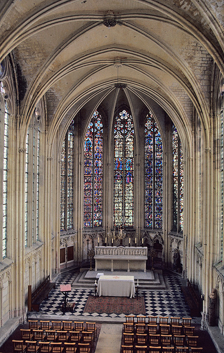 Interior, from balcony