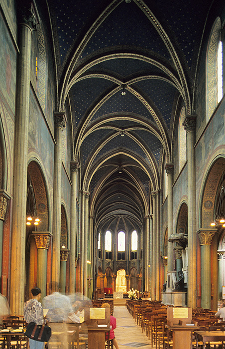 Interior, from west