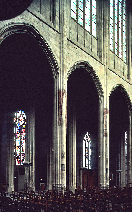 Interior, north wall