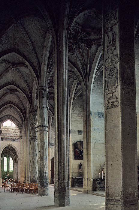 Interior, south aisle