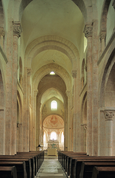 Interior, from west