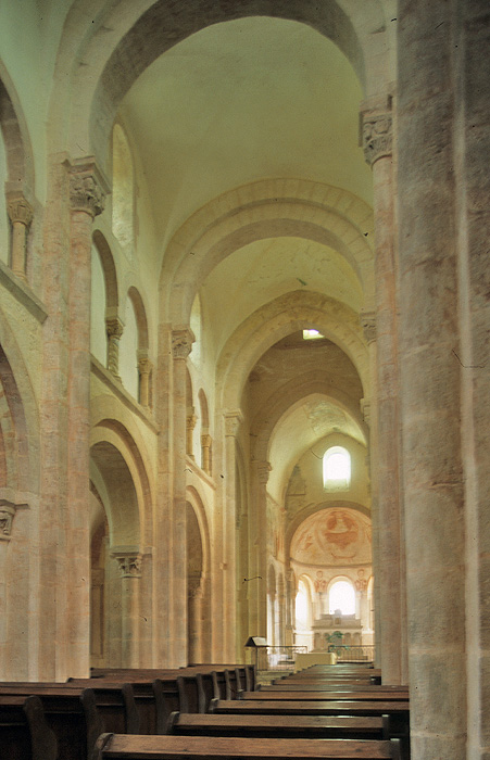Interior, from west