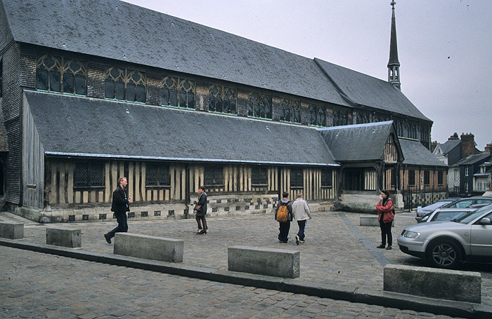 Exterior, south flank