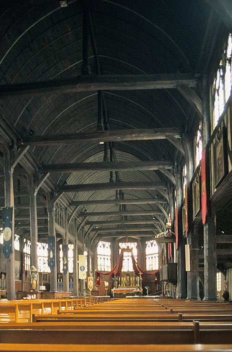 Interior, from west