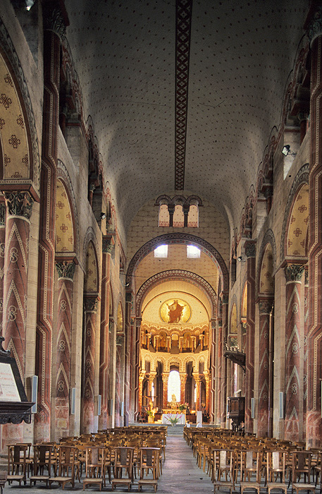 Interior, from west