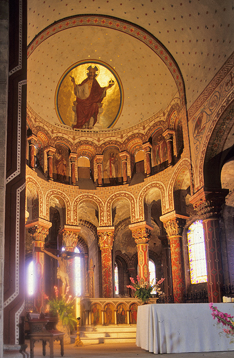 Interior, choir