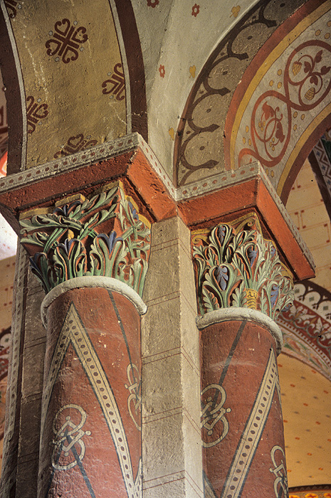 Interior, capital detail