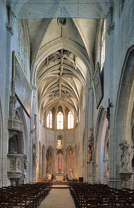 Interior, from west