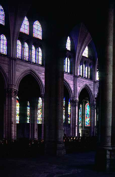 Interior, north wall