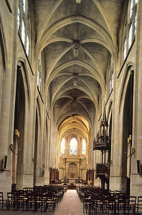 Interior, from west