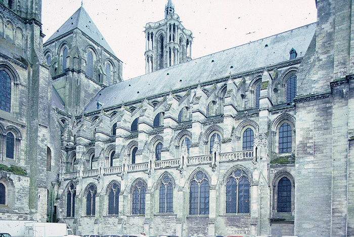Exterior, north flank