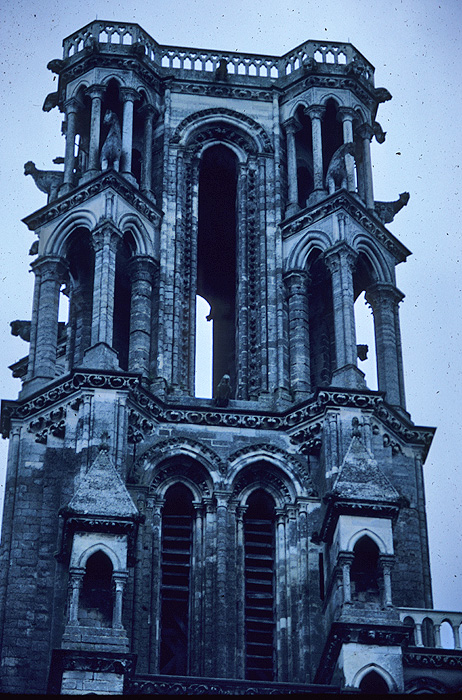 Exterior, tower detail