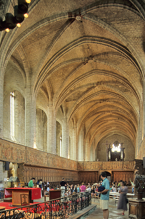 Interior, from east