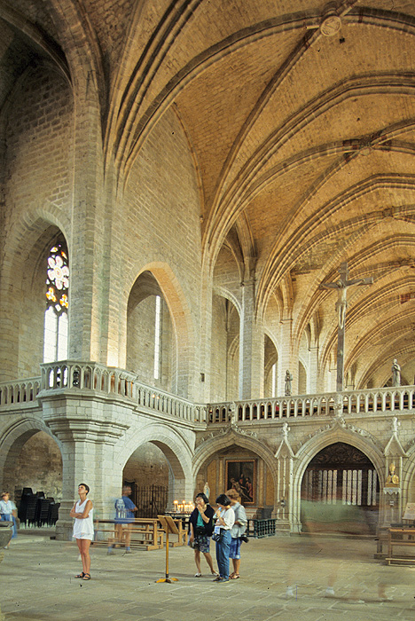Interior, north wall