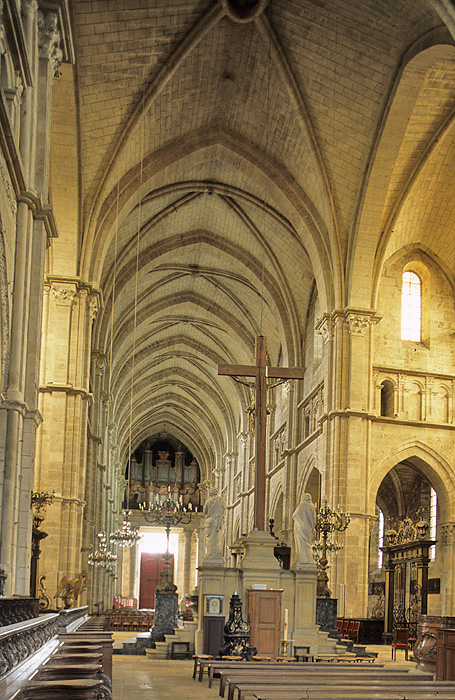 Interior, from east