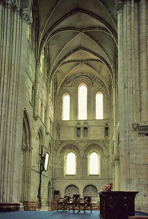 Interior, south transept