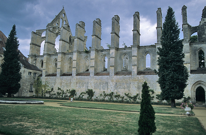 Exterior, from cloister