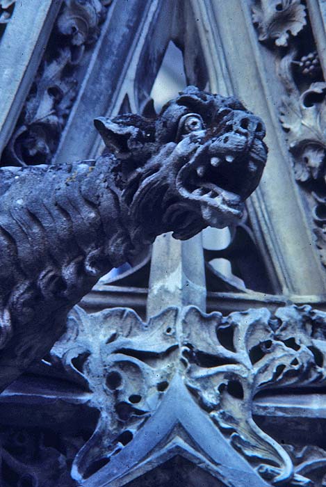 Exterior, gargoyle