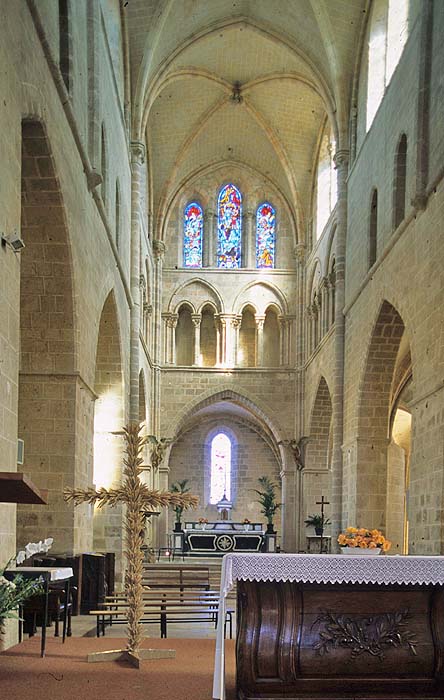 Interior, choir