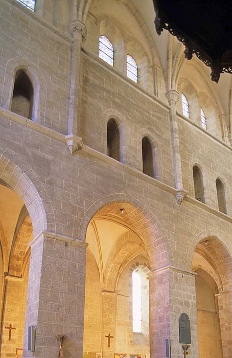 Interior, north wall