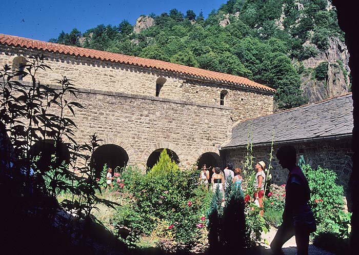 Exterior, view in cloister