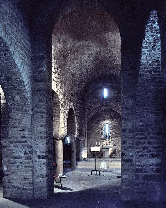 Interior, from west