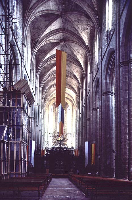 Interior, from west