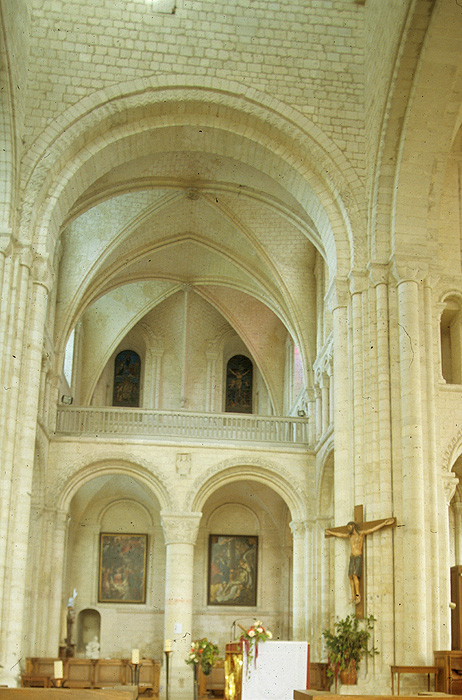 Interior, south transept