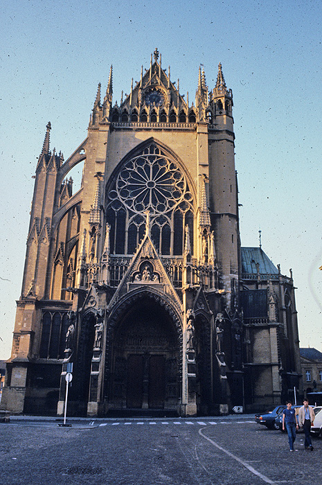 Exterior, from west