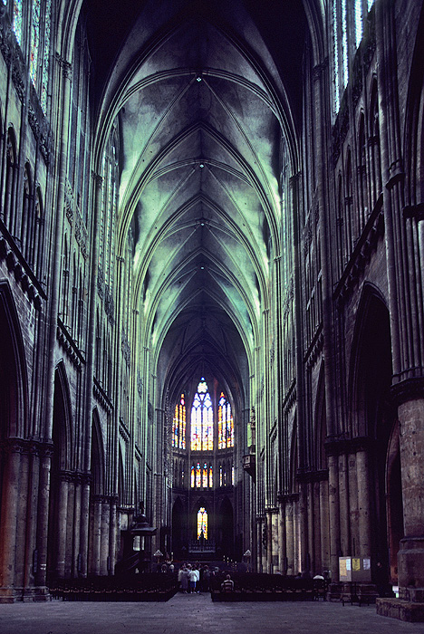 Interior, from west